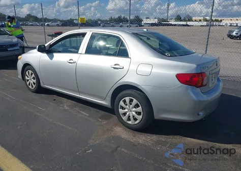 2009 Toyota Corolla Le z USA, uszkodzony, nr VIN 1NXBU40E39Z117489